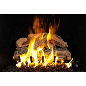 Real Fyre Split Oak Designer Plus Enhanced Gas Logs
