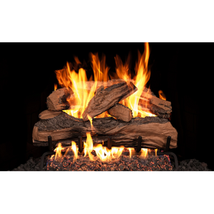 Split Oak Designer Plus Vented Gas Log Set - Propane