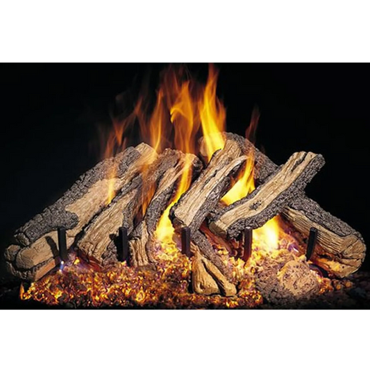 Western campfyre vented gas log set