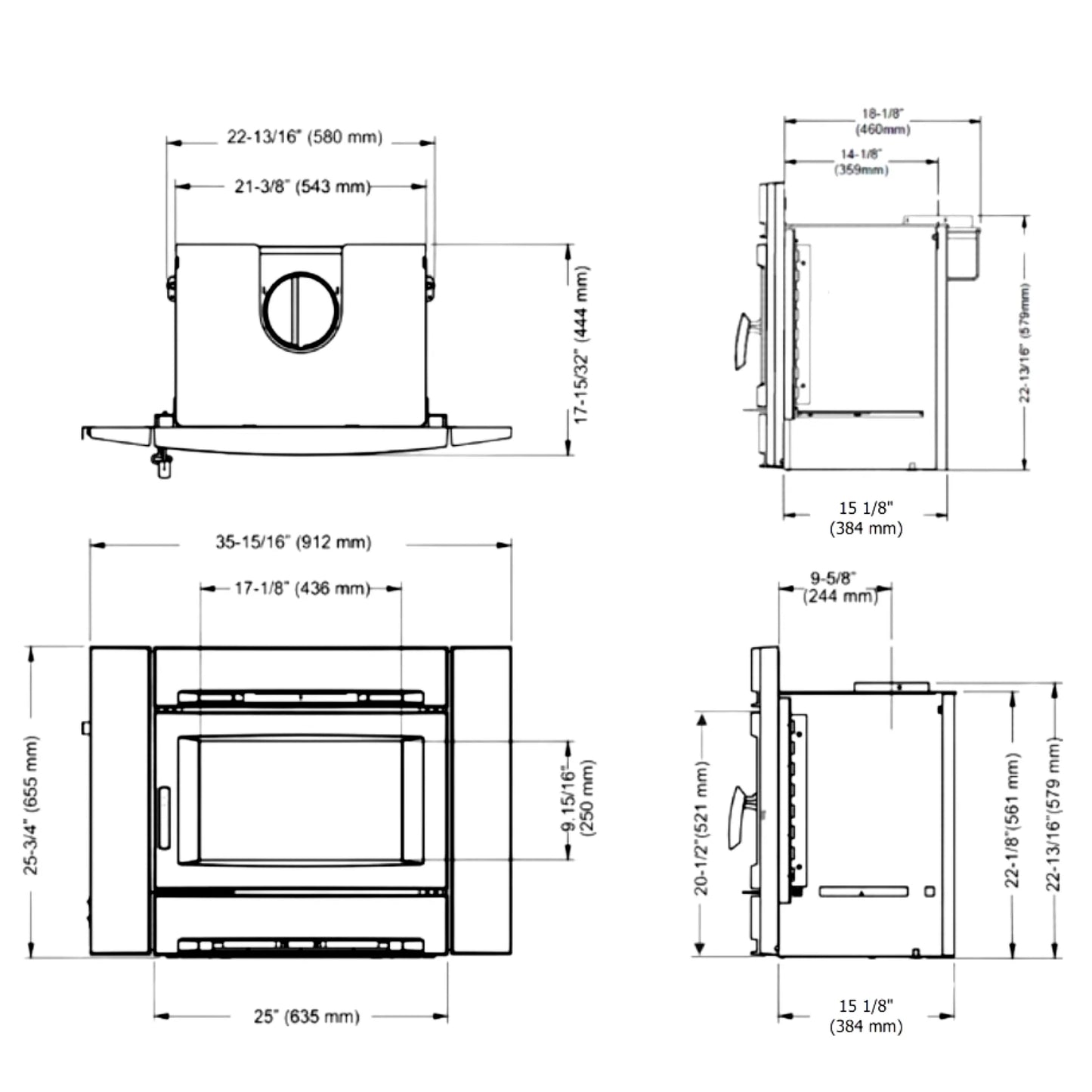 Alterra wood insert