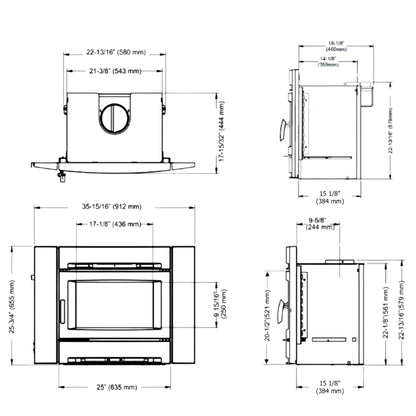 Alterra wood insert