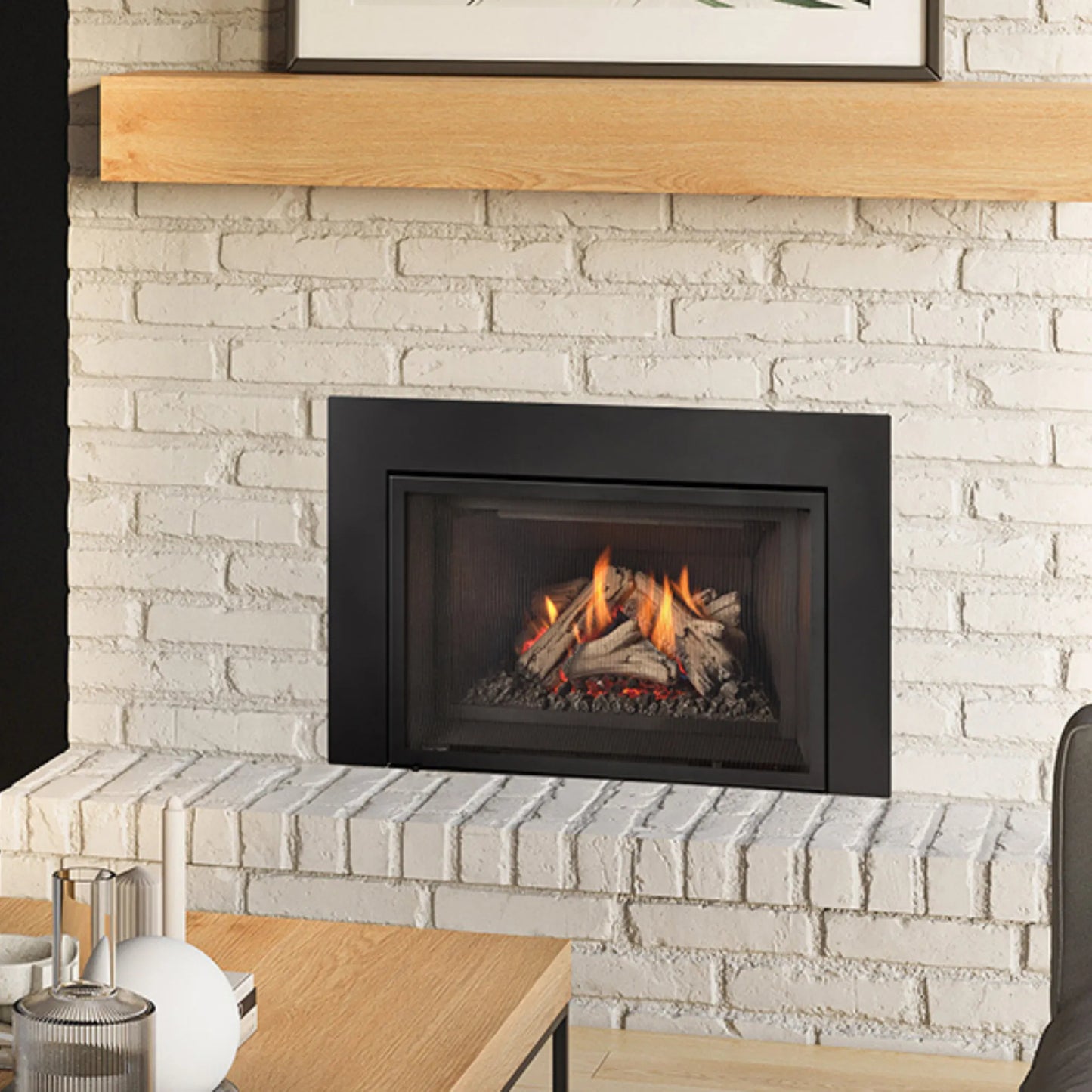 Atmosphere gas insert