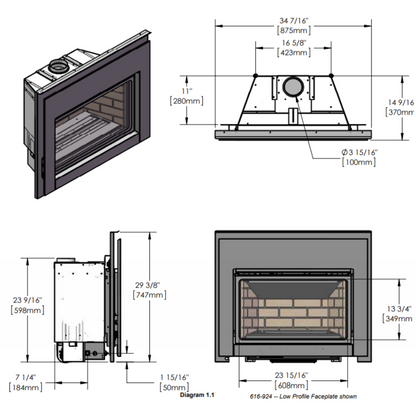 Energy gas insert