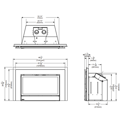 Energy gas insert