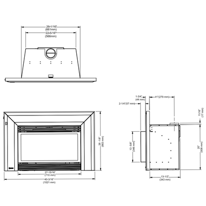 Energy gas insert