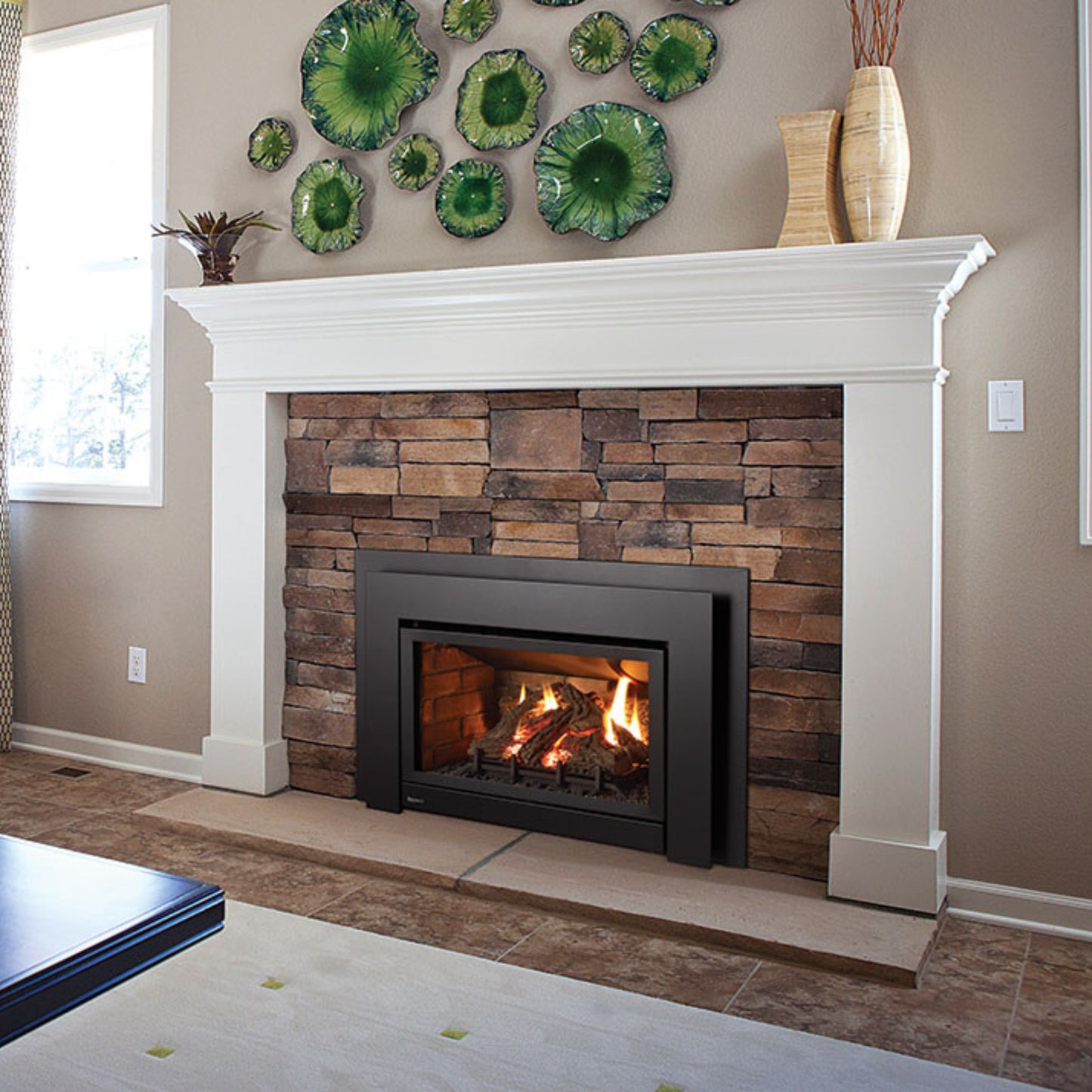 Energy gas insert