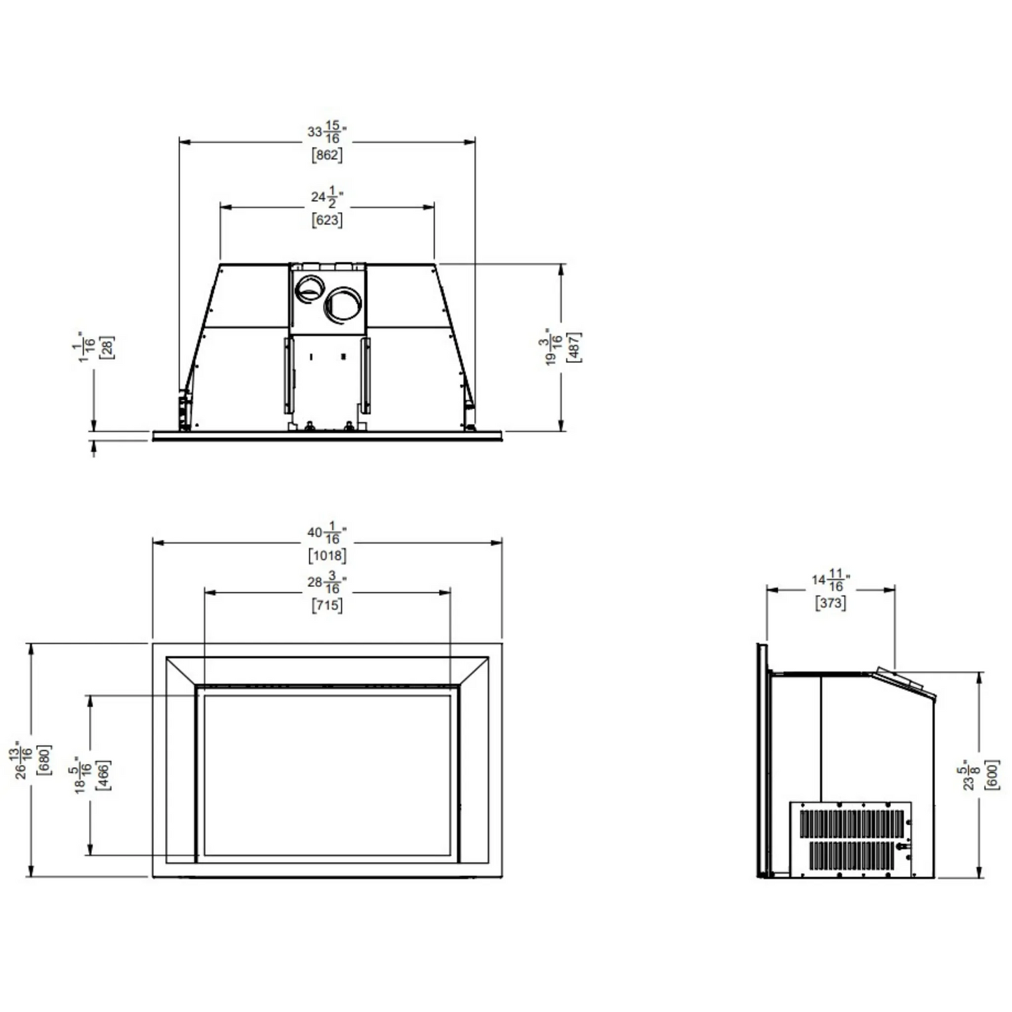 Liberty gas insert