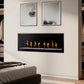 Allusion edge linear electric fireplace