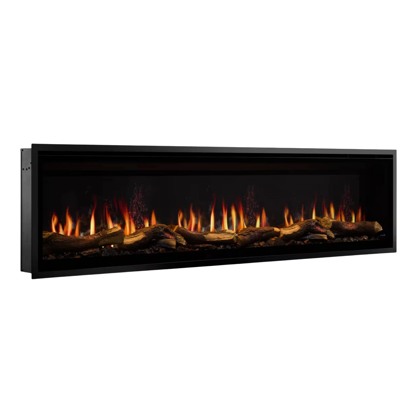 Allusion edge linear electric fireplace