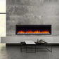 Allusion platinum electric fireplace