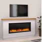 Allusion platinum electric fireplace