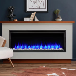 Allusion platinum electric fireplace
