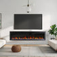 Allusion slim electric fireplace