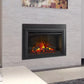 Built-in electric fireplace