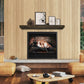 Inception traditional electric fireplace