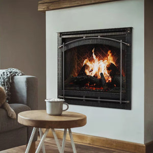 Inception traditional electric fireplace