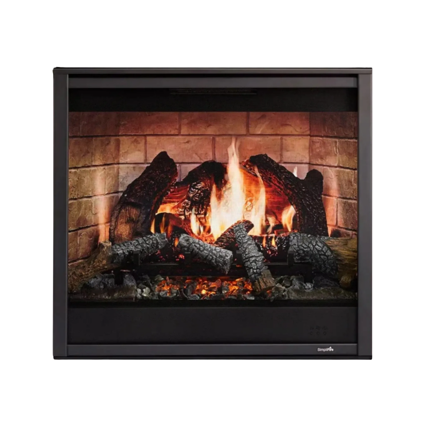 Inception traditional electric fireplace