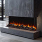 Triton linear electric fireplace