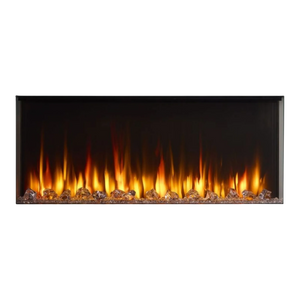 Triton linear electric fireplace