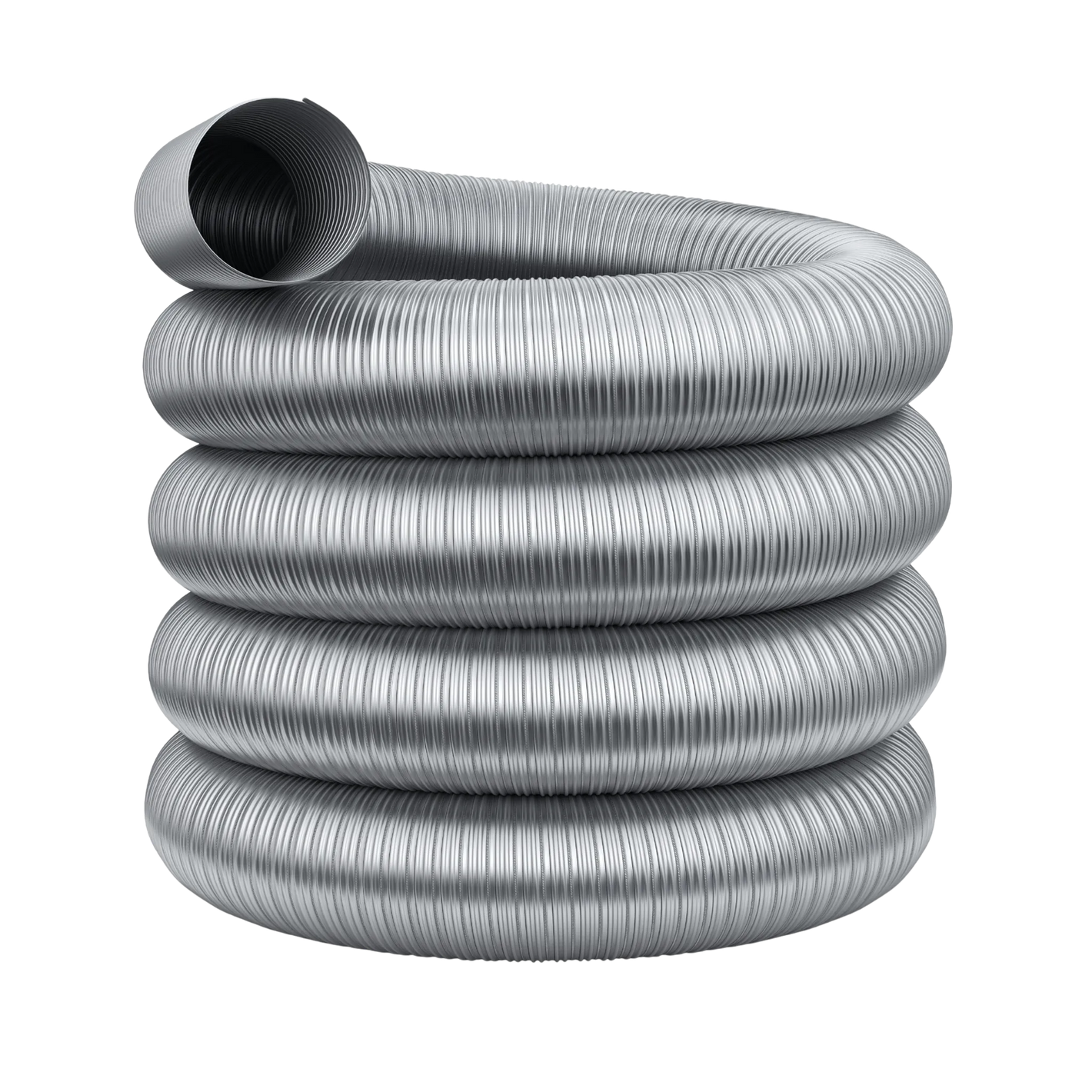 Smooth wall flexible chimney liner kit