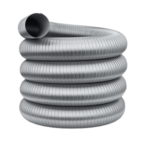 Smooth wall flexible chimney liner kit