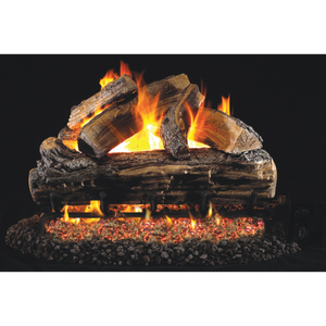 Split Oak Vented Gas Log Set - Propane