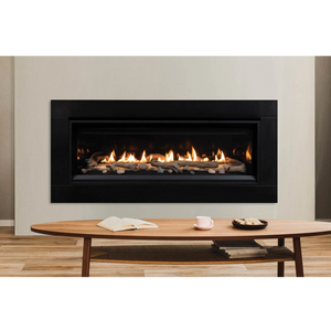 DRL3500 direct vent Contemporary front view gas fireplace