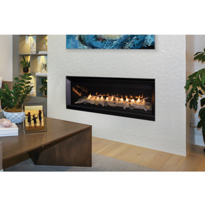 VRL3000 vent free contemporary front view gas fireplace
