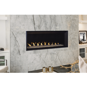 VRL6000 vent free contemporary front view gas fireplace