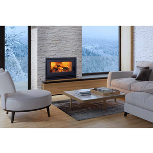 WCT4920 wood burning high efficiency front view fireplace